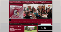 Desktop Screenshot of nelighoakdaleschools.com